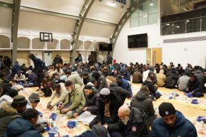 Community iftar at green lane masjid